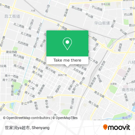世家润ya超市 map