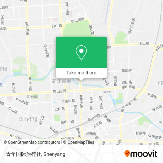 青年国际旅行社 map