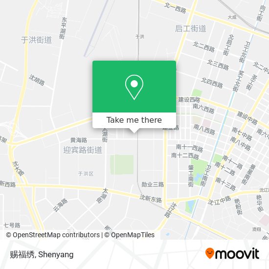 赐福绣 map