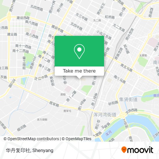 华丹复印社 map