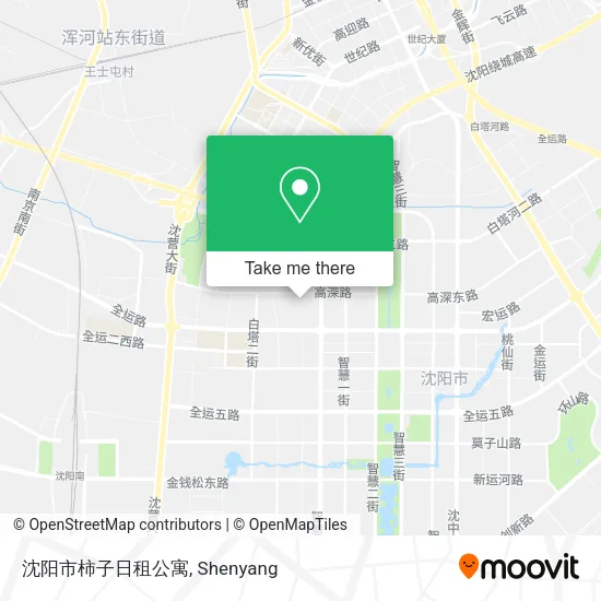沈阳市柿子日租公寓 map