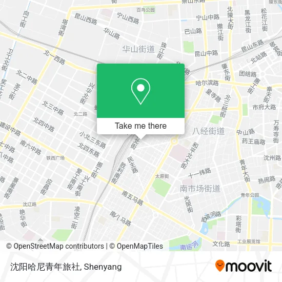 沈阳哈尼青年旅社 map