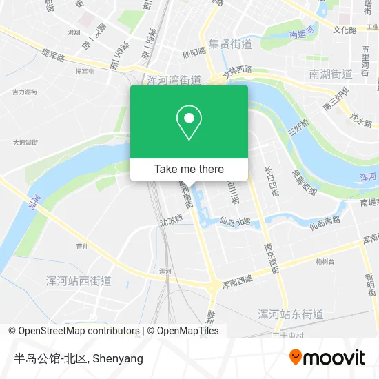 半岛公馆-北区 map