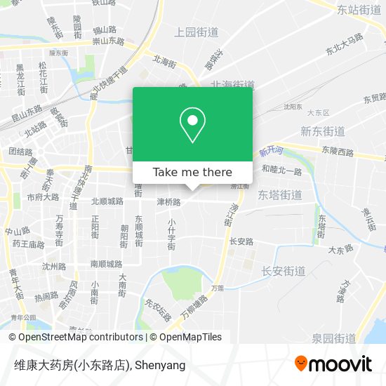 维康大药房(小东路店) map