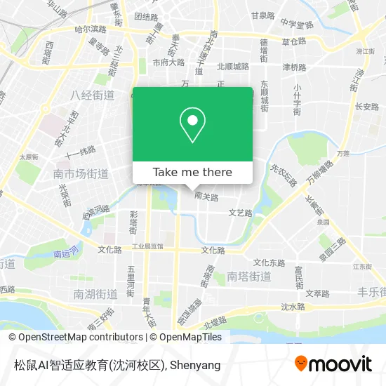 松鼠AI智适应教育(沈河校区) map