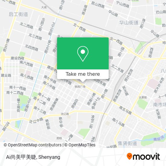 Ai尚美甲美睫 map