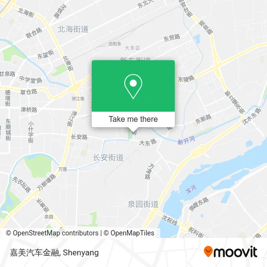 嘉美汽车金融 map