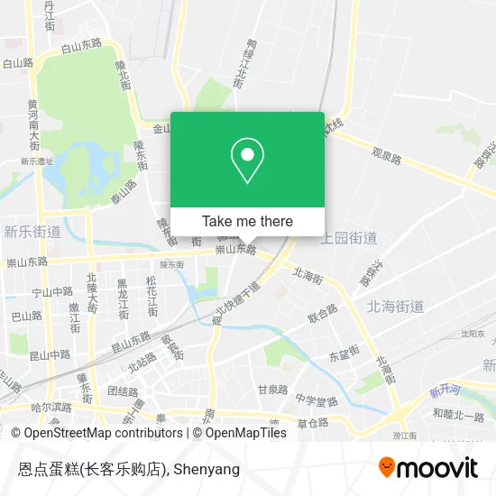 恩点蛋糕(长客乐购店) map