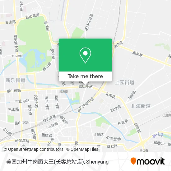 美国加州牛肉面大王(长客总站店) map
