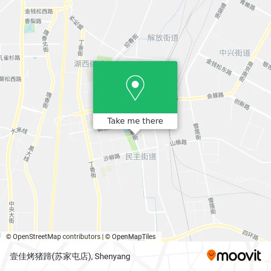 壹佳烤猪蹄(苏家屯店) map