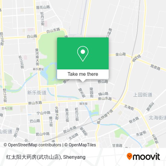 红太阳大药房(武功山店) map