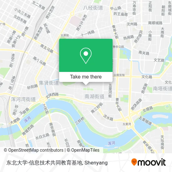 东北大学-信息技术共同教育基地 map