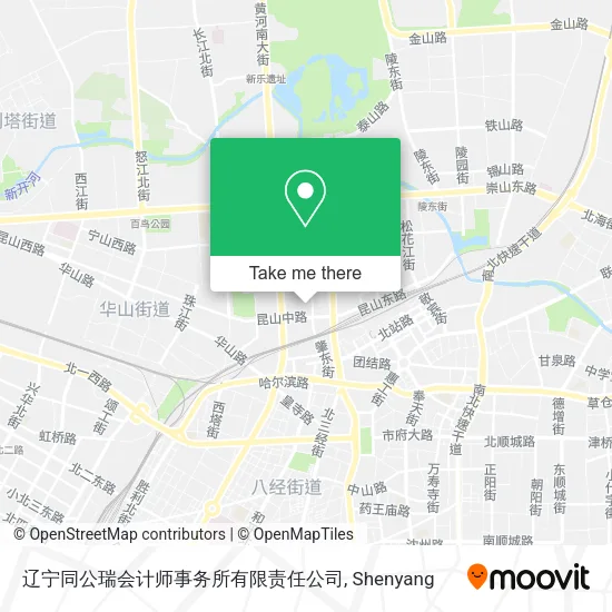 辽宁同公瑞会计师事务所有限责任公司 map