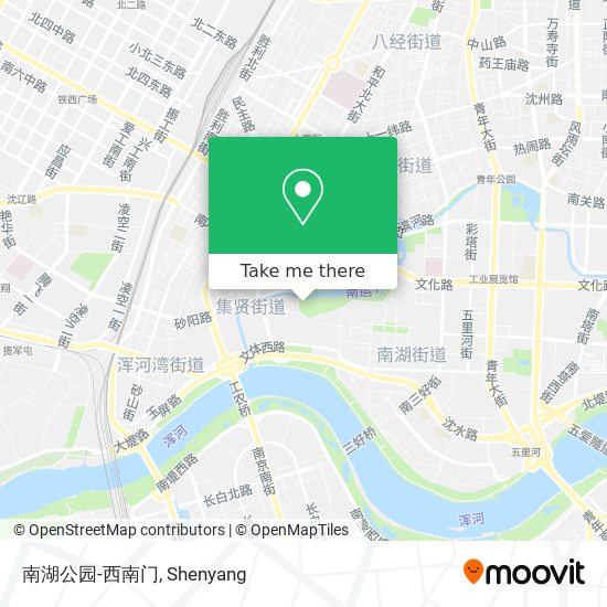 南湖公园-西南门 map