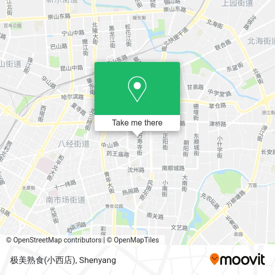 极美熟食(小西店) map