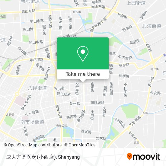 成大方圆医药(小西店) map