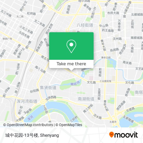 城中花园-13号楼 map