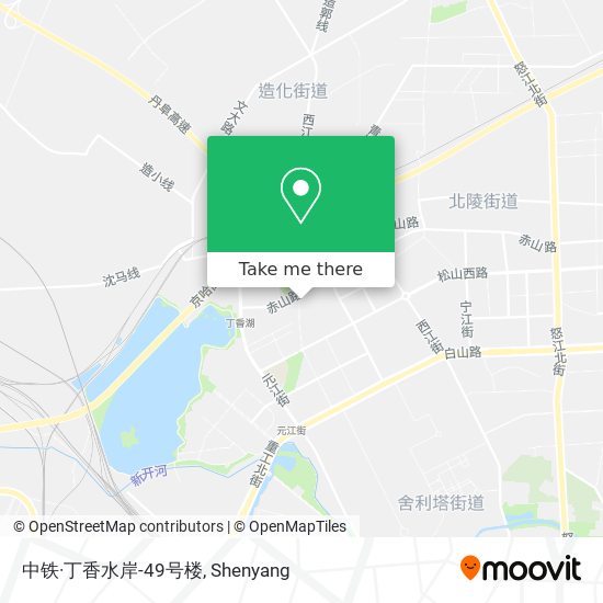 中铁·丁香水岸-49号楼 map