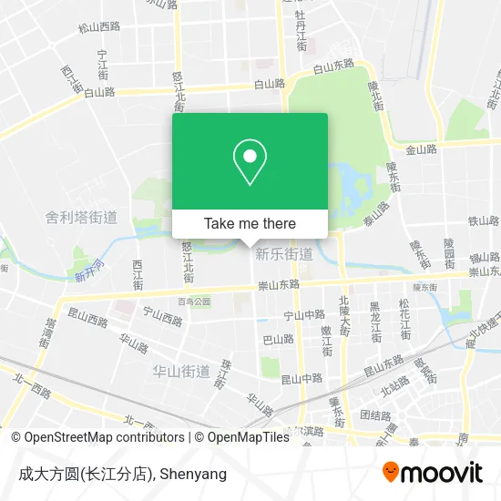 成大方圆(长江分店) map