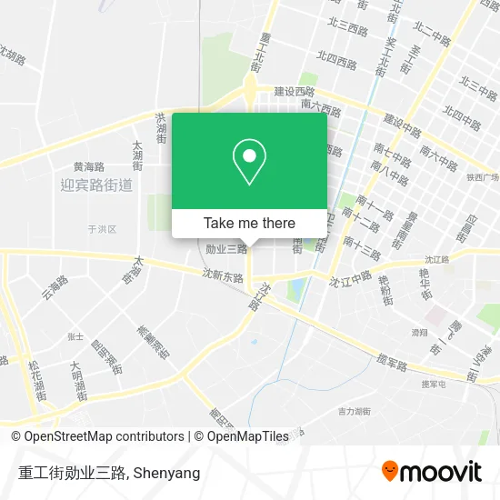 重工街勋业三路 map