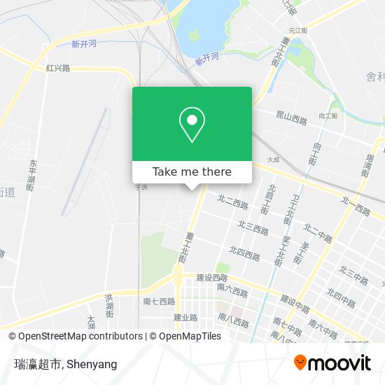瑞瀛超市 map