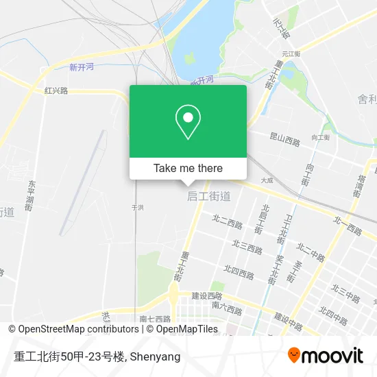 重工北街50甲-23号楼 map