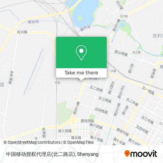 中国移动授权代理店(北二路店) map