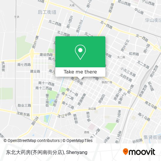 东北大药房(齐闲南街分店) map