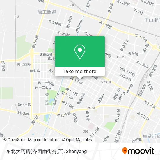 东北大药房(齐闲南街分店) map