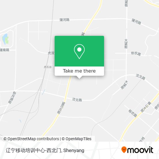 辽宁移动培训中心-西北门 map