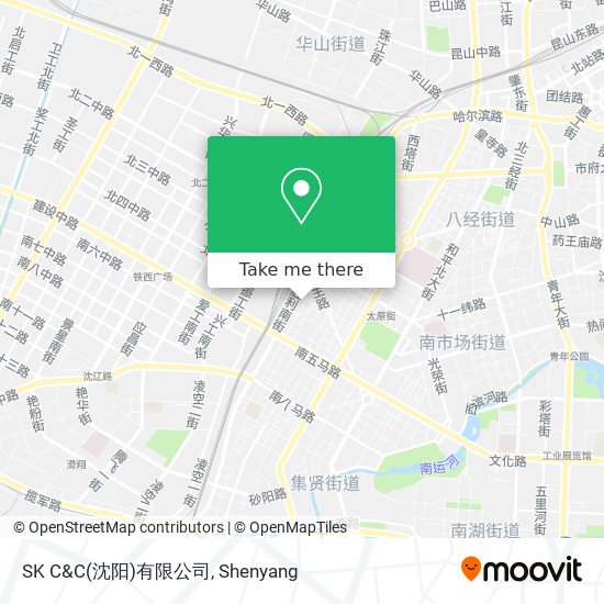 SK C&C(沈阳)有限公司 map