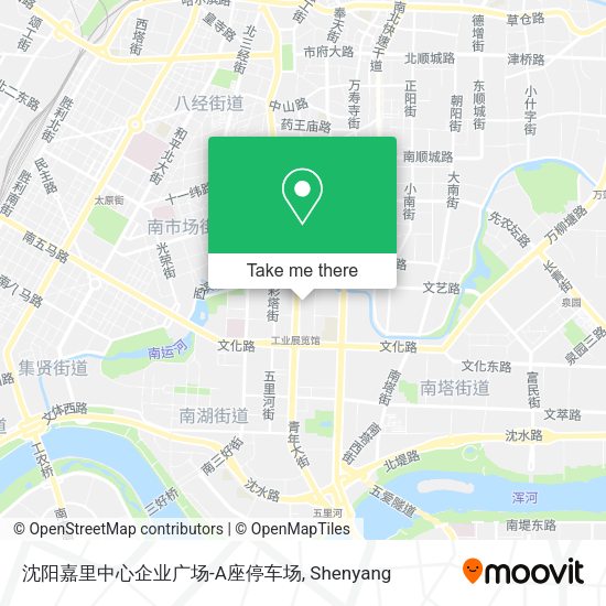 沈阳嘉里中心企业广场-A座停车场 map