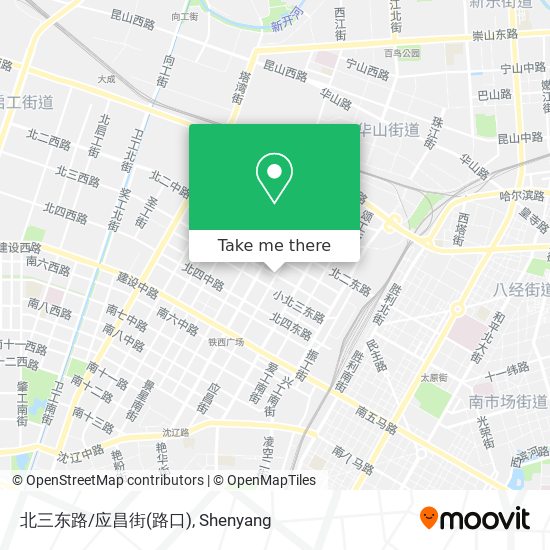 北三东路/应昌街(路口) map