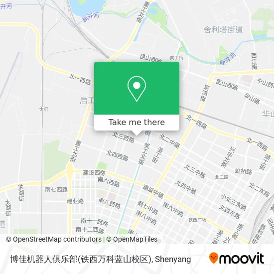 博佳机器人俱乐部(铁西万科蓝山校区) map