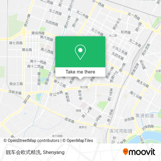 靓车会欧式精洗 map