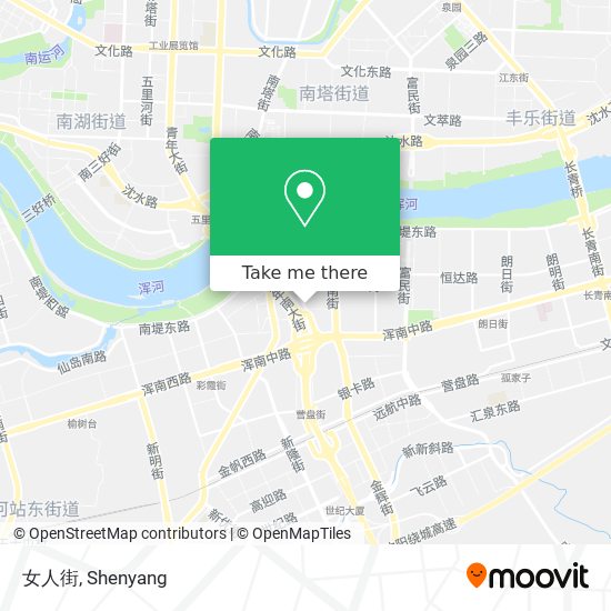 女人街 map