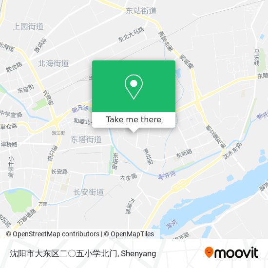 沈阳市大东区二〇五小学北门 map