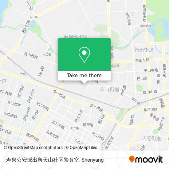 寿泉公安派出所天山社区警务室 map