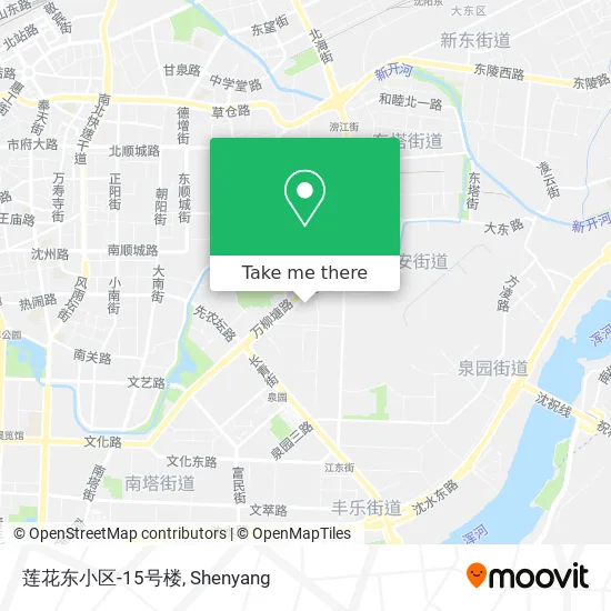 莲花东小区-15号楼 map