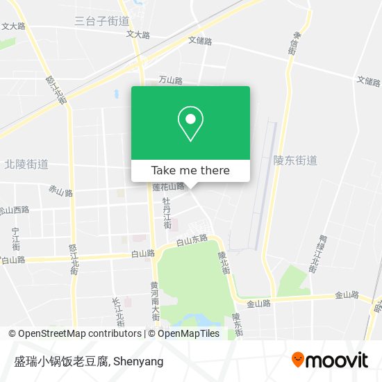 盛瑞小锅饭老豆腐 map