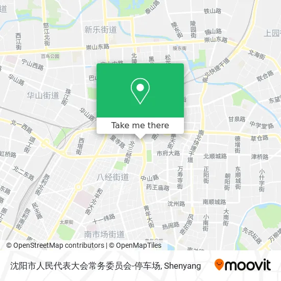 沈阳市人民代表大会常务委员会-停车场 map