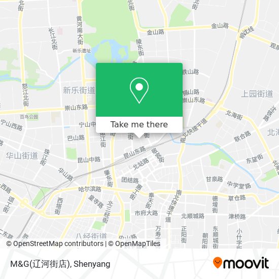 M&G(辽河街店) map