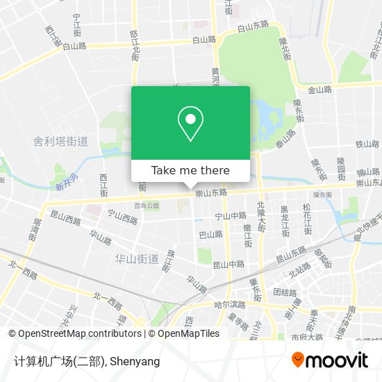 计算机广场(二部) map