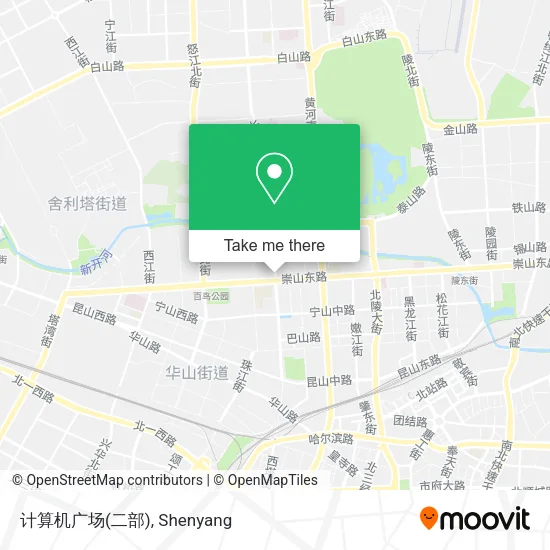 计算机广场(二部) map