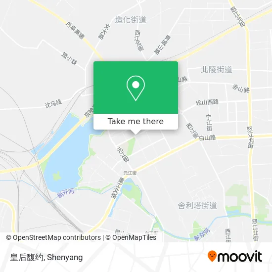 皇后馥约 map