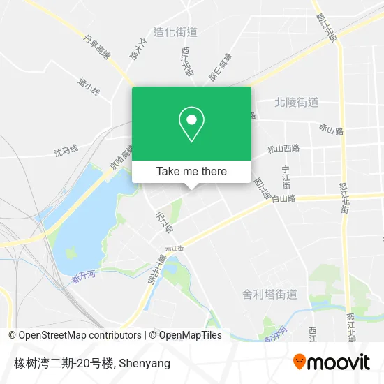 橡树湾二期-20号楼 map