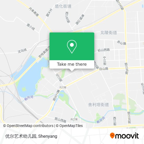 优尔艺术幼儿园 map