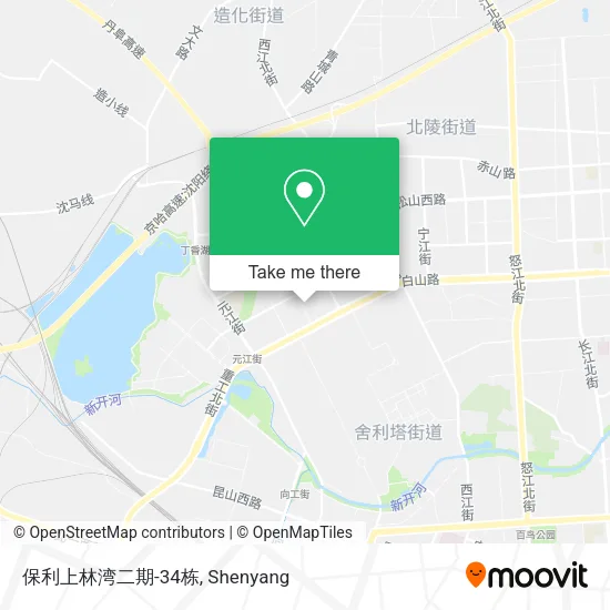 保利上林湾二期-34栋 map