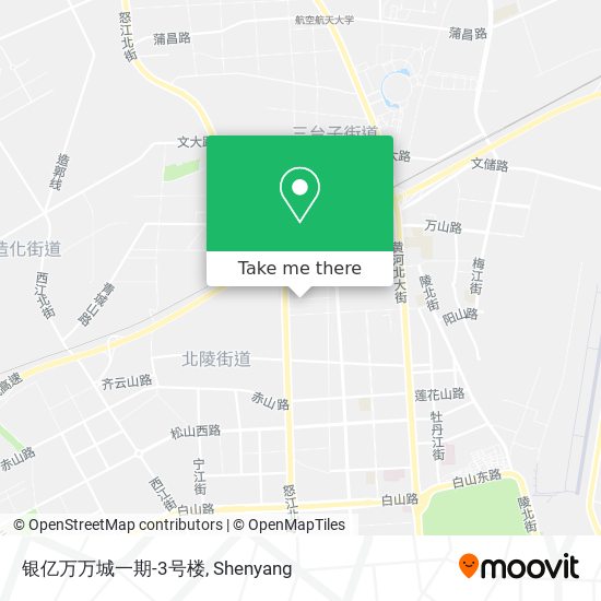 银亿万万城一期-3号楼 map