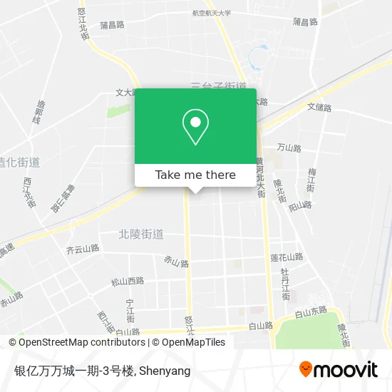 银亿万万城一期-3号楼 map